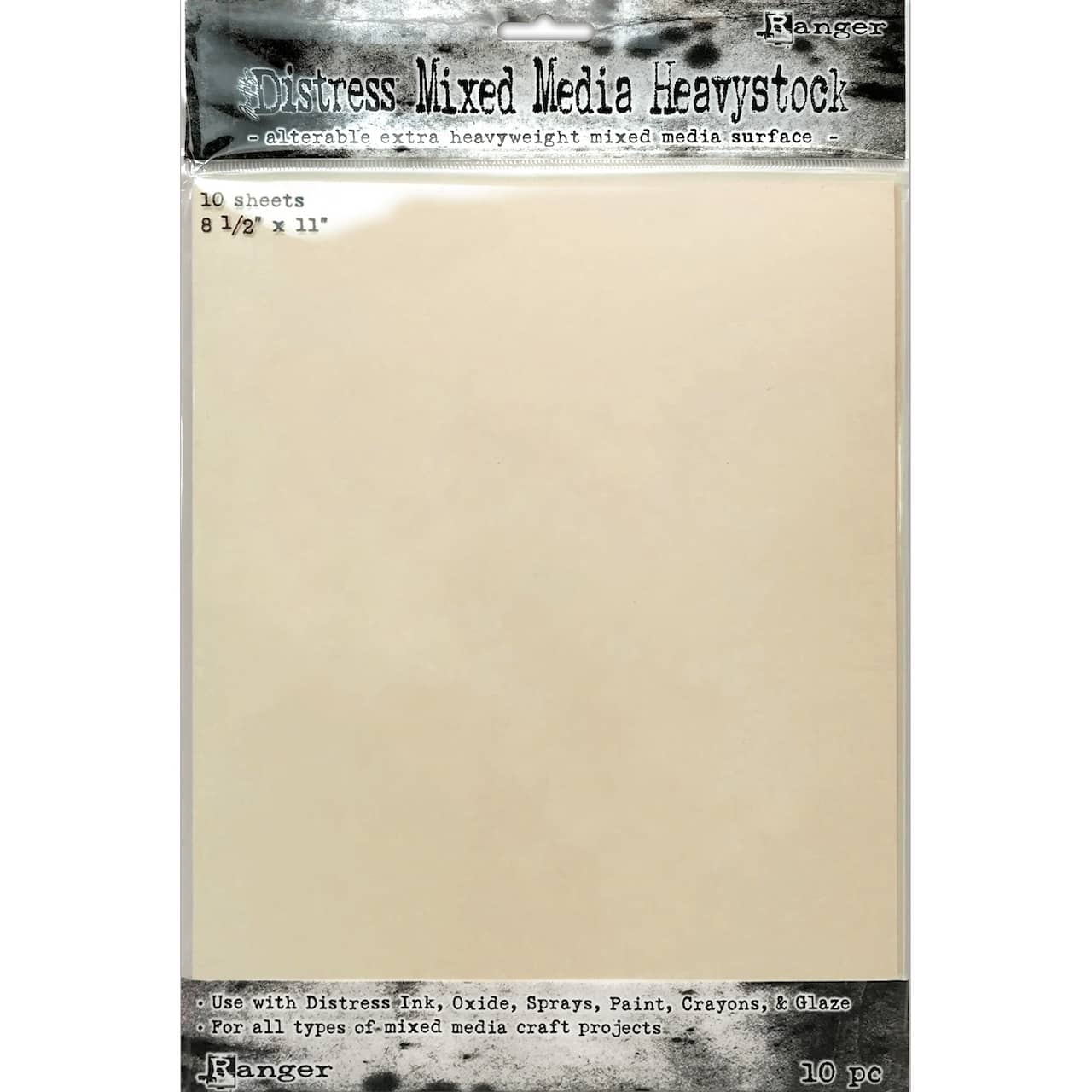 Tim Holtz® Distress® 8.5" x 11" Mixed Media Heavystock, 10ct.